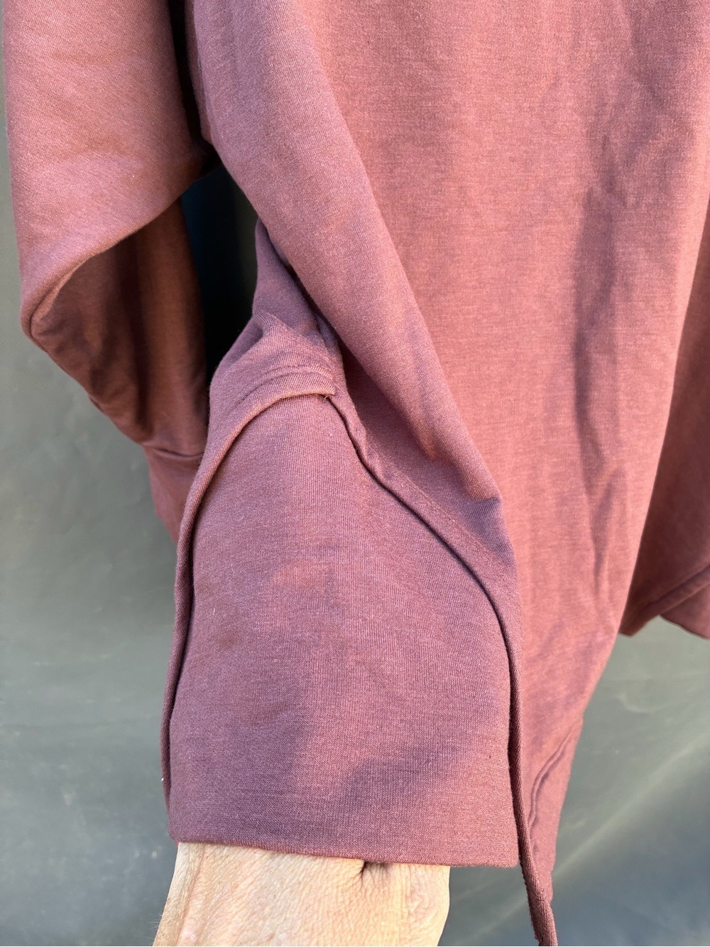Thrive Societe Mauve Yoga Pullover Large - Picture 3 of 8